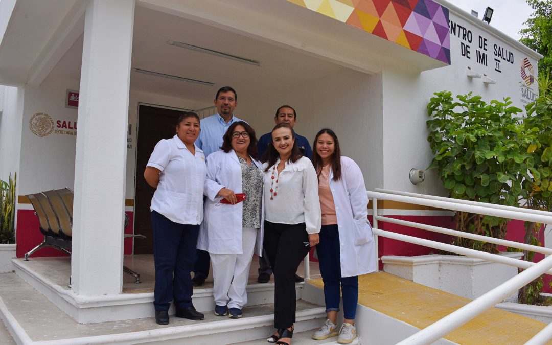 CON LA REHABILITACIÓN INTEGRAL DE CENTROS DE SALUD SE GARANTIZA LA ATENCIÓN MÉDICA DE CALIDAD PARA TODOS