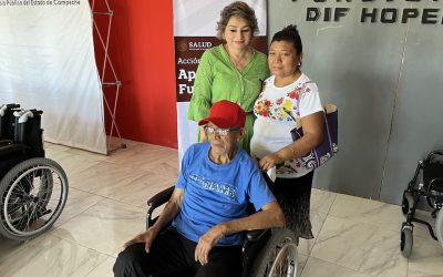 ENTREGA ABP APARATOS FUNCIONALES EN HOPELCHÉN