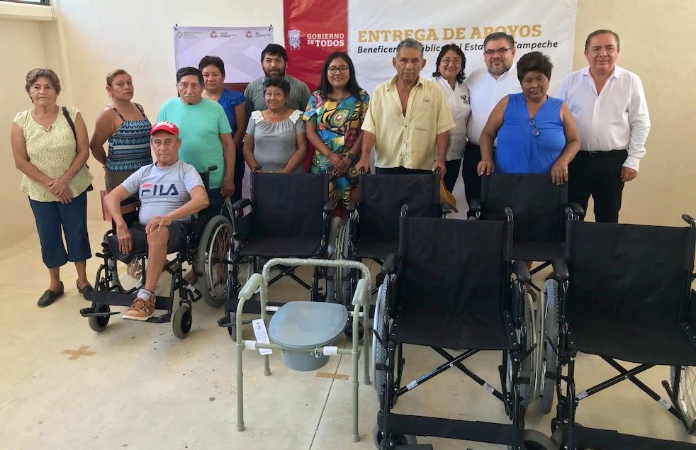 ENTREGA ABP APARATOS FUNCIONALES EN CHAMPOTÓN, SEYBAPLAYA Y PALIZADA