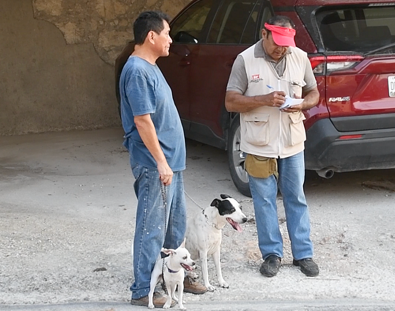 REFUERZAN ACCIONES CONTRA LA RABIA A TRAVÉS DE CAMPAÑAS INTENSIVAS DE VACUNACIÓN CON UNIDADES MÓVILES