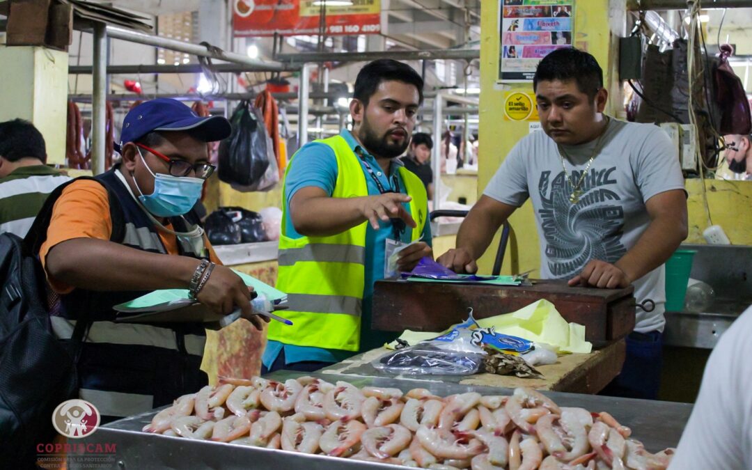 INTENSIFICA COPRISCAM VIGILANCIA SANITARIA POR MANEJO HIGIÉNICO DE ALIMENTOS ANTE OLA DE CALOR