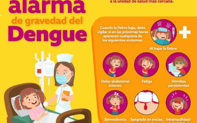CONOCE LOS SIGNOS DE ALARMA DE GRAVEDAD DEL DENGUE