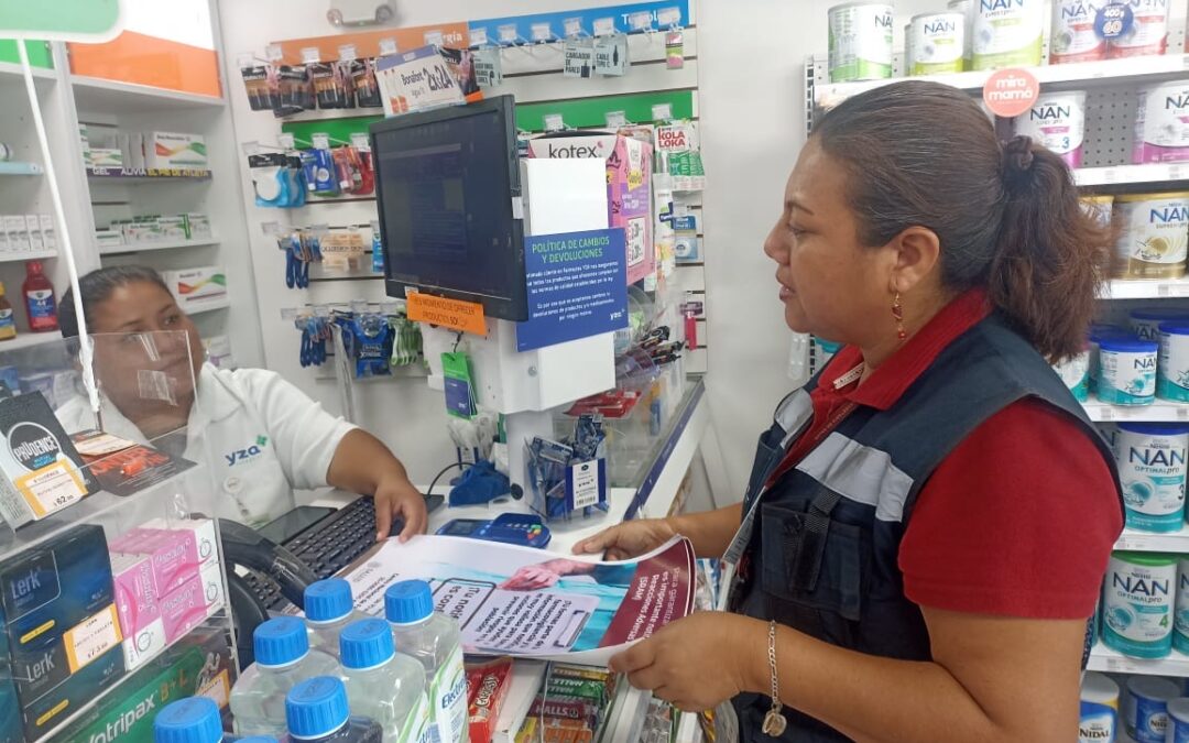 CON VISITAS A FARMACIAS Y HOSPITALES, COPRISCAM FORTALECE LA FARMACOVIGILANCIA EN EL ESTADO
