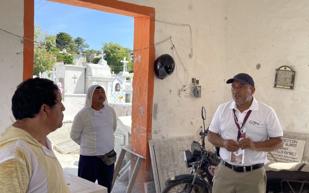 REALIZA COPRISCAM OPERATIVO POR FESTEJO DE FIELES DIFUNTOS