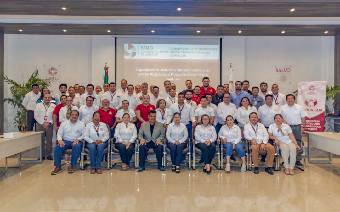 CAPACITAN A PERSONAL DE LA COPRISCAM PARA REFORZAR LA ATENCIÓN DE  EMERGENCIAS