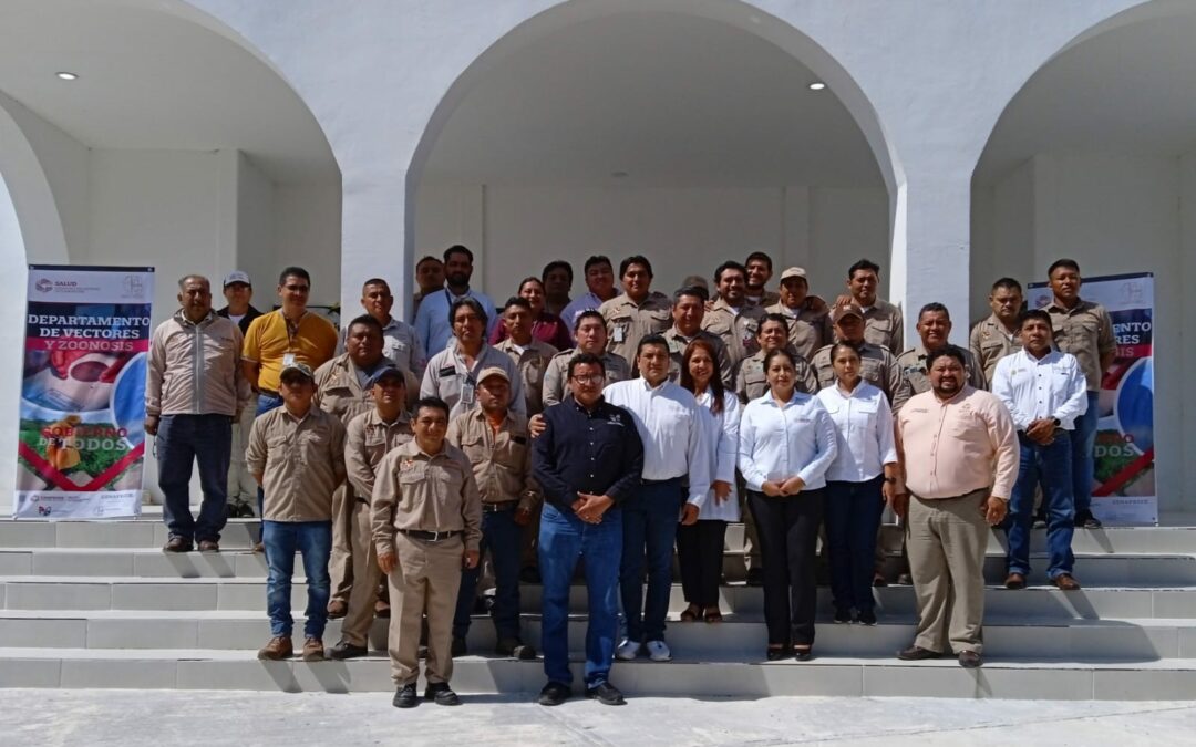 ACTUALIZAN A PERSONAL DE VECTORES PARA LA ELIMINACIÓN DEL PALUDISMO  EN CAMPECHE