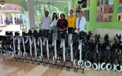 ENTREGA ABP BENEFICIOS DE MOVILIDAD AL CENTRO DE ATENCIÓN INTEGRAL AL ADULTO MAYOR (CAIAM)