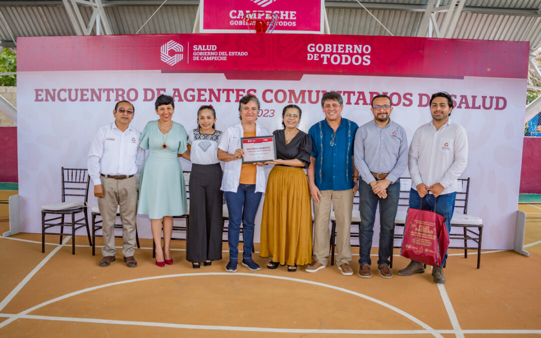 RECONOCEN CONTRIBUCIÓN DE PARS Y PARTERAS, EN LA SALUD DE QUIENES VIVEN EN COMUNIDADES