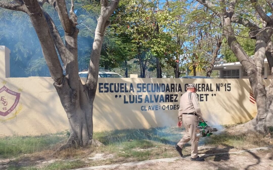 EL COMBATE AL DENGUE ES PERMANENTE EN CAMPECHE CON ACCIONES DE  NEBULIZACIÓN