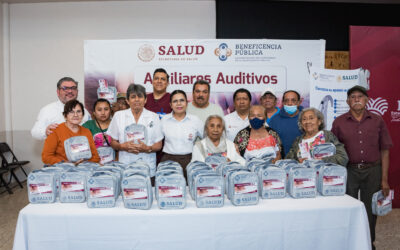 ENTREGAN 400 AUXILIARES AUDITIVOS EN PRIMERA JORNADA 2024