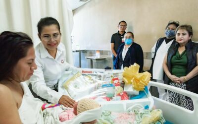 UNA NIÑA, EL PRIMER BEBÉ NACIDO EN ESTE 2024