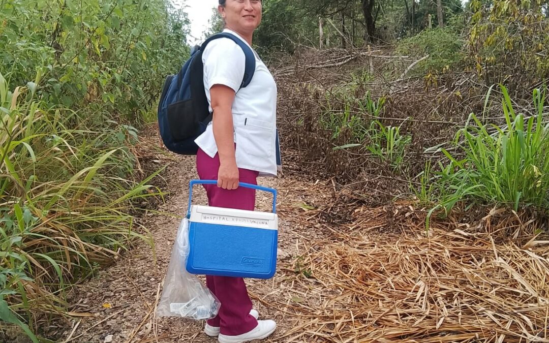 REFUERZAN APLICACIÓN DE VACUNAS DEL ESQUEMA BÁSICO EN MUNICIPIOS