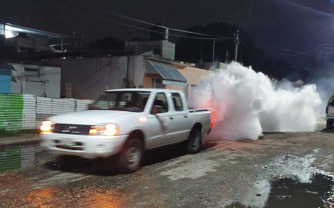 PERSONAL DE VECTORES INTENSIFICA ACCIONES CONTRA EL DENGUE EN CAMPECHE