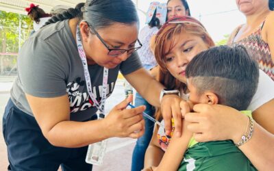 EXHORTA SALUD A APLICAR LA VACUNA TRIPLE VIRAL A MENORES, “TODOS LOS NIÑOS, TODAS LAS VACUNAS”