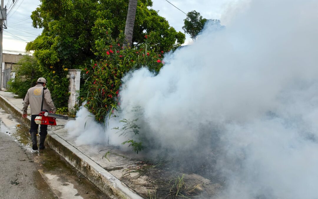 INTENSIFICA SALUD ACCIONES DE CONTENCIÓN DEL DENGUE EN LA UNIDAD HABITACIONAL “SIGLO XXI”