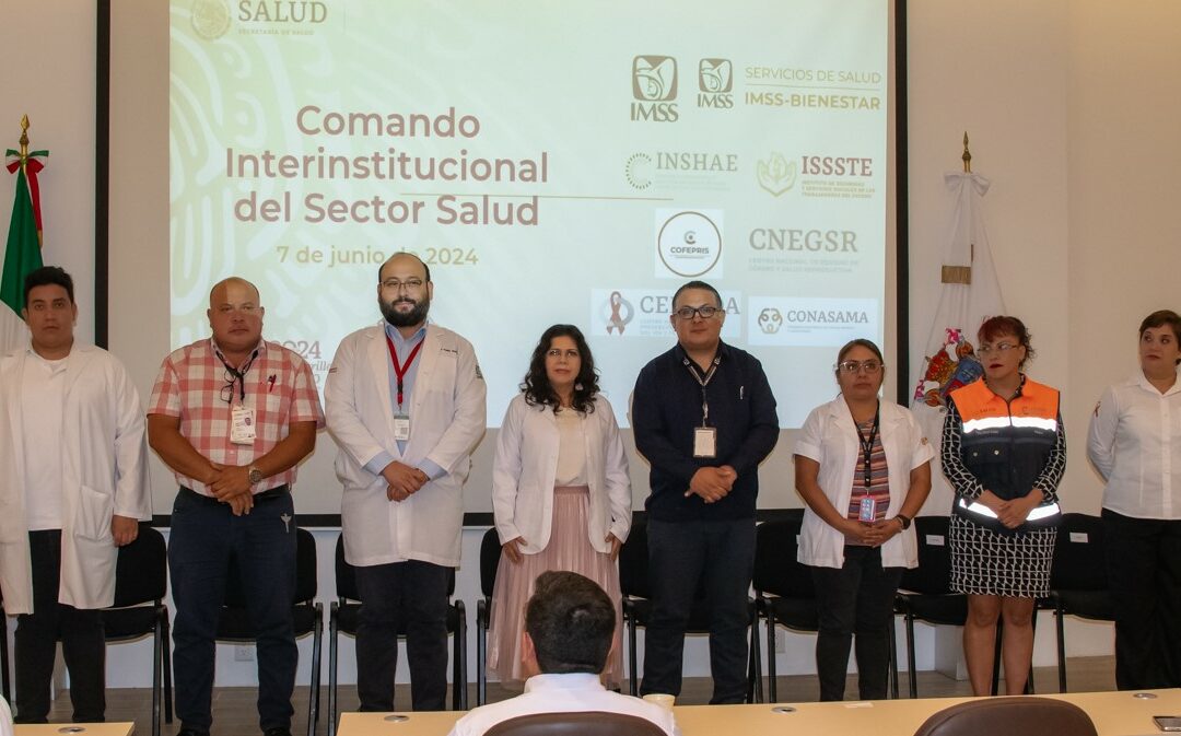 EVALÚAN ATENCIÓN EN UNIDADES MÉDICAS DEL SECTOR SALUD