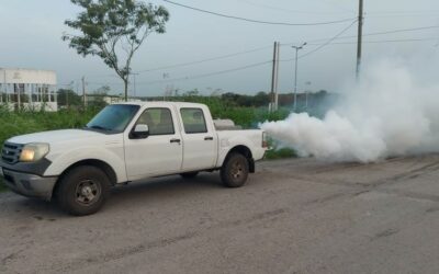 CONTINÚAN LAS ACCIONES CONTRA EL DENGUE EN TODO EL ESTADO