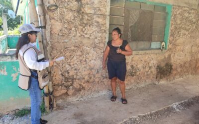 CERTIFICAN COMO VIVIENDAS FAVORABLES A LA SALUD Y PREVENCIÓN DEL DENGUE A 70 HOGARES DE HAMPOLOL