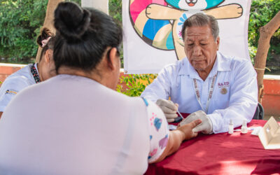 LLEVAN SALUD EN TU BARRIO A LA COLONIA TIERRA Y LIBERTAD DE CD DEL CARMEN