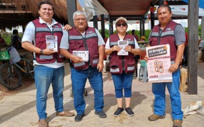 CON CAMPAÑA “AL DENGUE LE DECIMOS CERO”, FORTALECEMOS PREVENCIÓN EN SITIOS PÚBLICOS