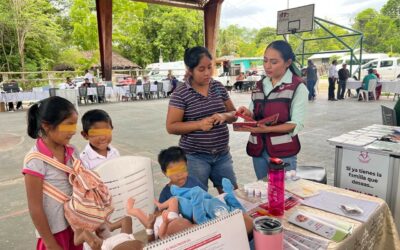 Llevan servicios gratuitos de Salud en tu Barrio al Ejido la Libertad
