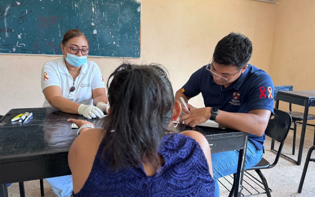 Llevan atención integral a estudiantes y maestros de la Secundaria Técnica Industrial No. 26