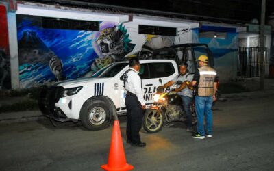 Intensifican acciones para prevenir accidentes viales en Escárcega