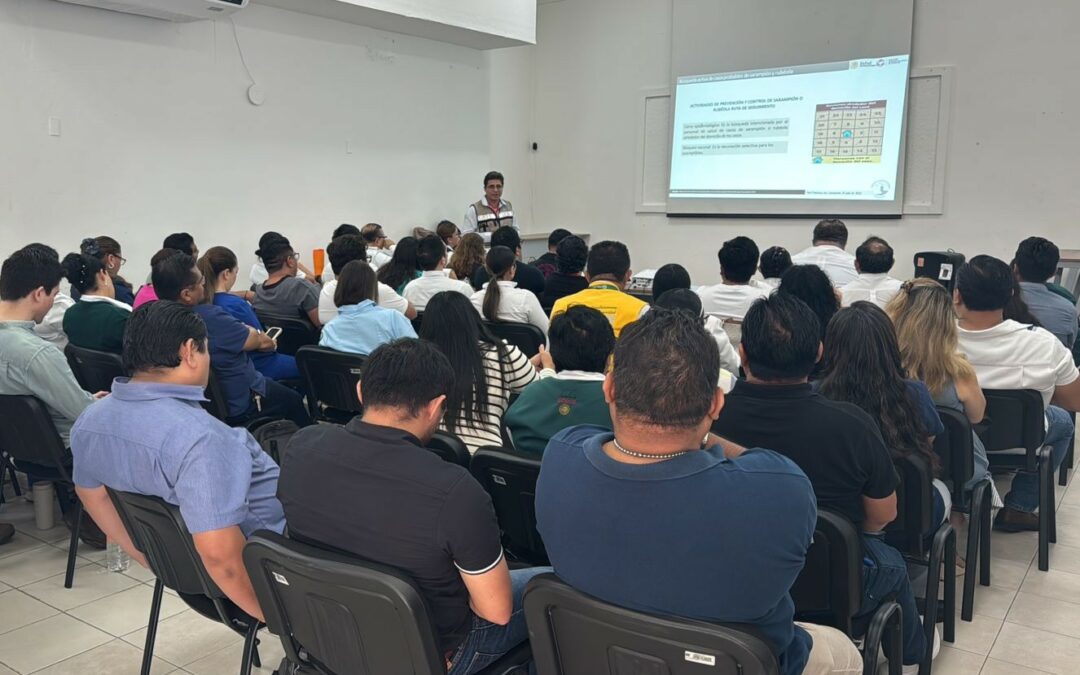 Capacitan a profesionales de la salud para formar Equipos de Respuesta Rápida Estatal (ERRA)