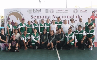 Concluye con éxito Semana Nacional de Salud Pública en Campeche