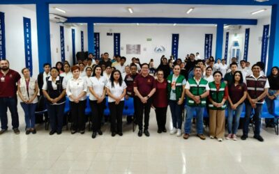 Participan universitarios de Mundo Maya en Salud en tu Barrio