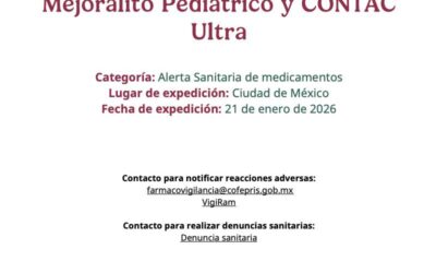 Alerta sanitaria de COPRISCAM por medicamentos robados y falsificados