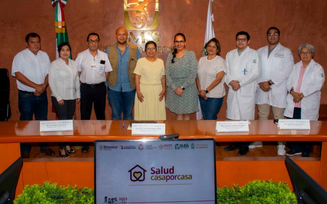 Trabajan de la mano la Secretaría de Salud y el Instituto Mexicano del Seguro Social