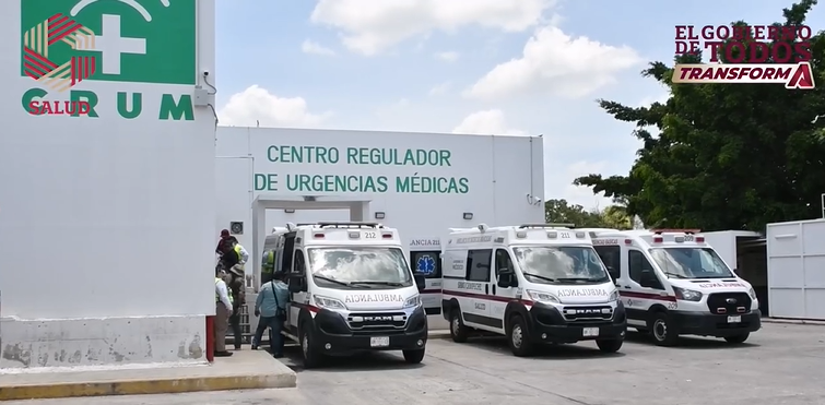CRUM brinda atención prehospitalaria las 24 hrs. todo el año