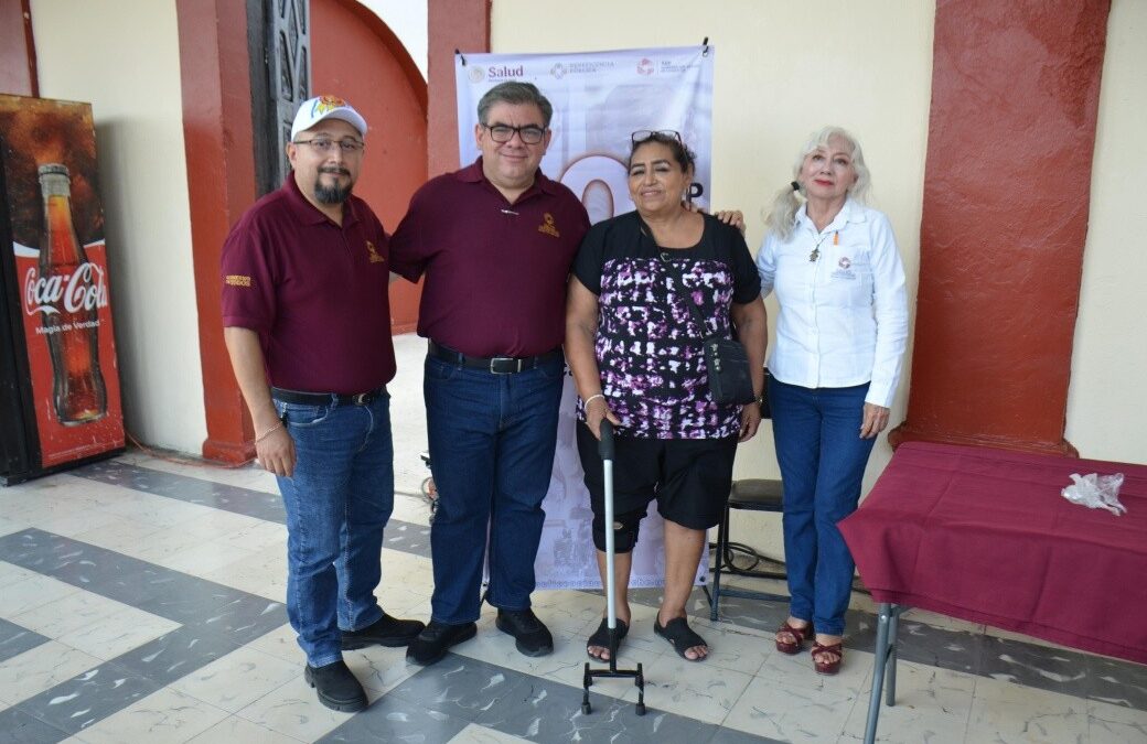 Beneficia Secretaría de Salud a familias de Champotón con Feria de Salud gratuita en el palacio municipal