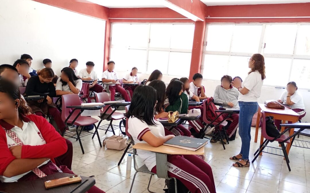 Prevenimos el suicidio en CETIS 82 con talleres y pláticas