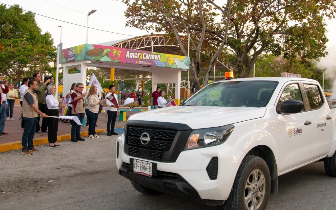 Dan banderazo de inicio al fortalecimiento de acciones contra el dengue y otras arbovirosis