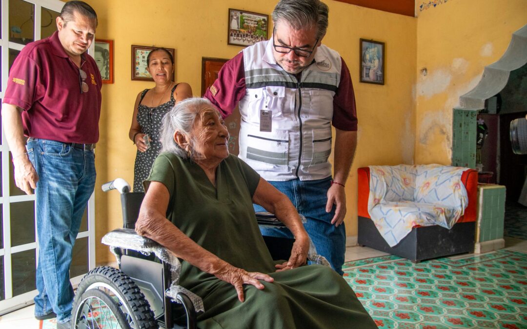 Bienestar y salud a Calkinienses con reforzamiento contra el dengue y entrega de aparatos funcionales