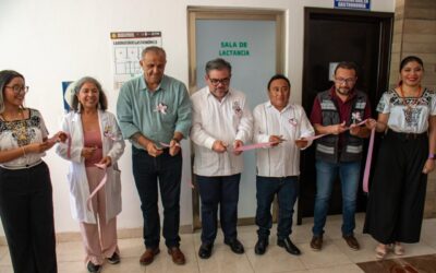 Instalan sala de lactancia materna en el ITS de Escárcega